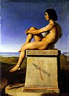 Famous Son Paintings - Polites, Son of Priam, Observes the Movements of the Greeks